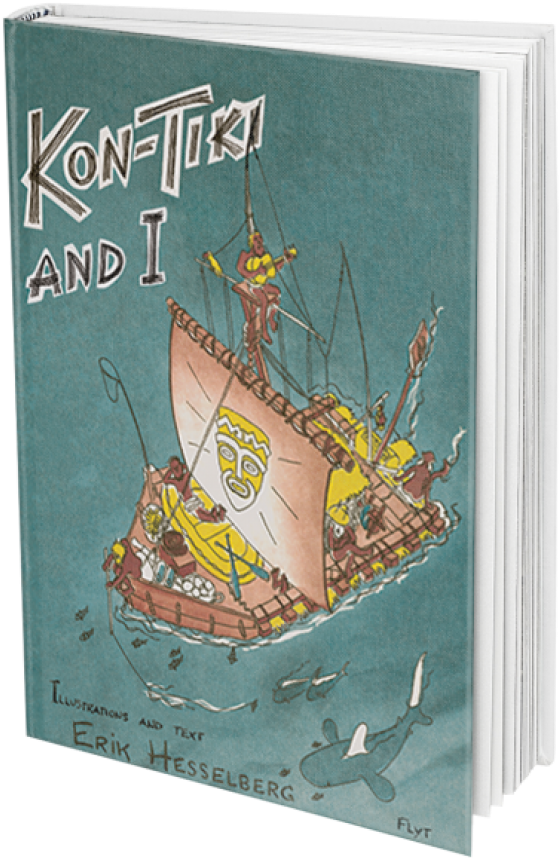 Kon-tiki And I Forfatter - Kon-tiki Og Jeg (600x891), Png Download