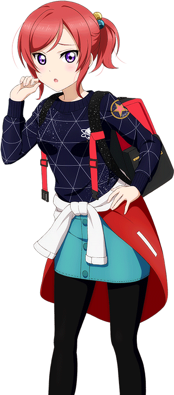 10 Oct - Maki Nishikino Ponytail (1024x1024), Png Download