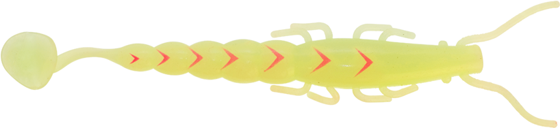 Halco Paddle Prawn 7 Inch Glow - Insect (1000x500), Png Download