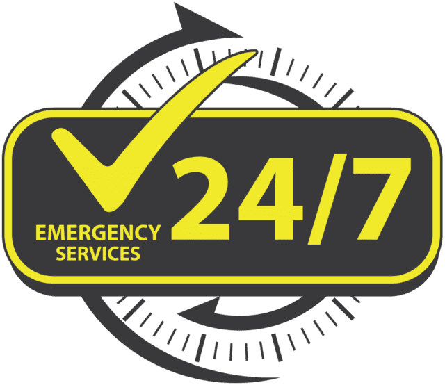 24/7 Emergency Services - 24 7 Networks Support (640x554), Png Download