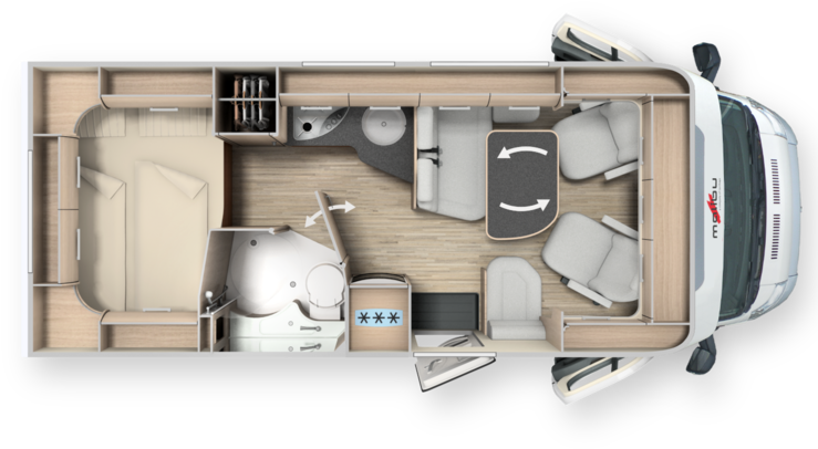 2019 Malibu T410 F35 Touring - Tylie Malibu (800x534), Png Download