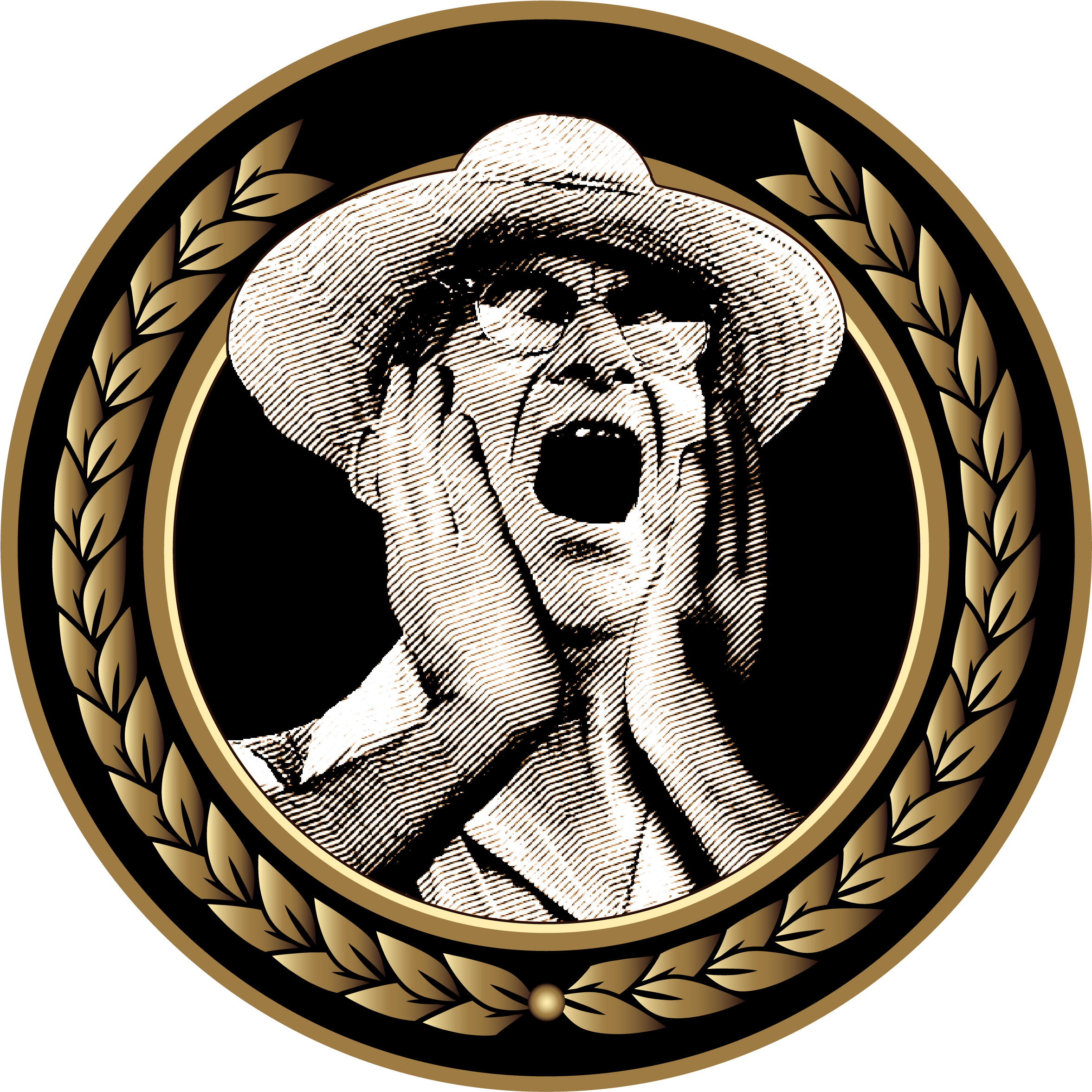 The Hollerin' Man - Buck Bald Brewing (3300x2550), Png Download