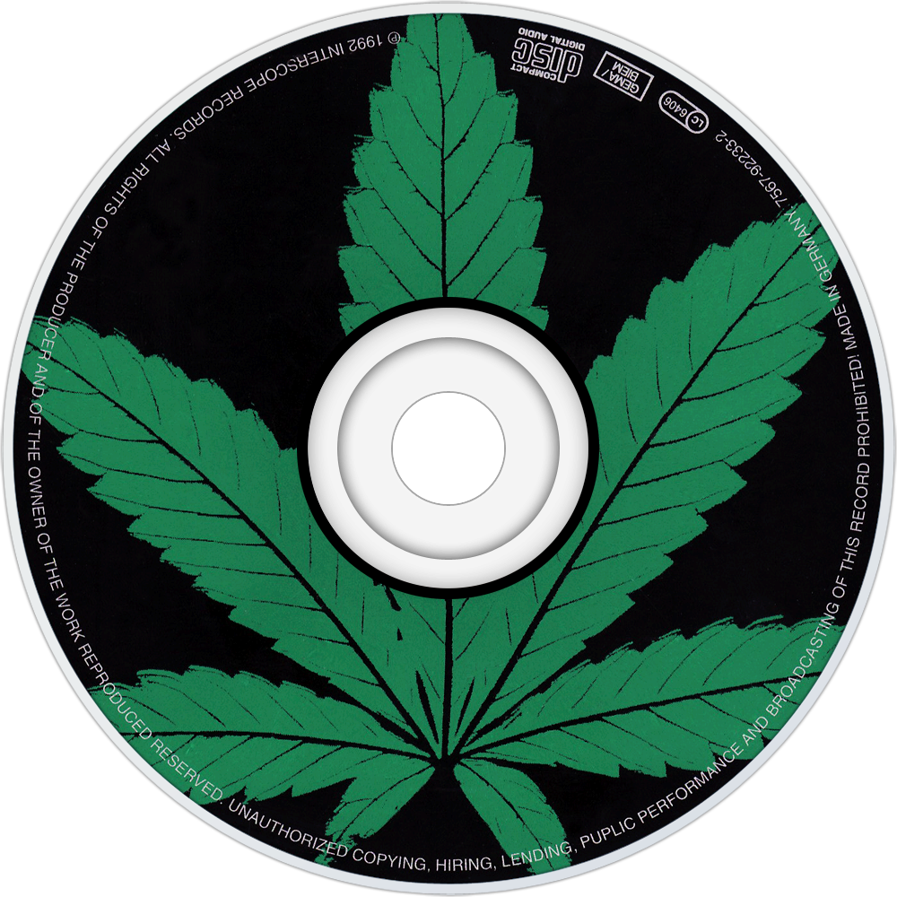 Dre The Chronic Cd Disc Image - Dr Dre The Chronic Cd Art (1000x1000), Png Download