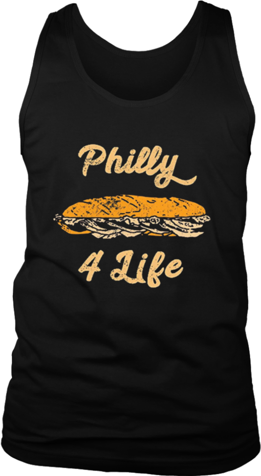 Philly Cheesesteak For Life Philadelphia Sandwich T-shirt - Shirt (960x960), Png Download