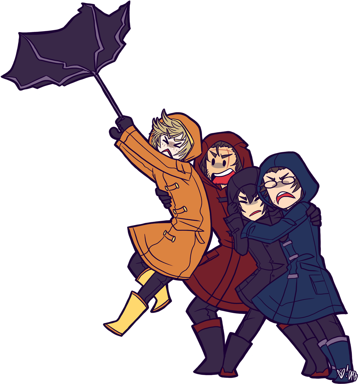 “i Doodled This The Night Before Hurricane Irma Swerved - Final Fantasy Xv (1280x1334), Png Download