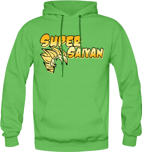Sweat Shirt Super Saiyan, Sweat Shirts Anime Manga - Sweatshirt (700x700), Png Download