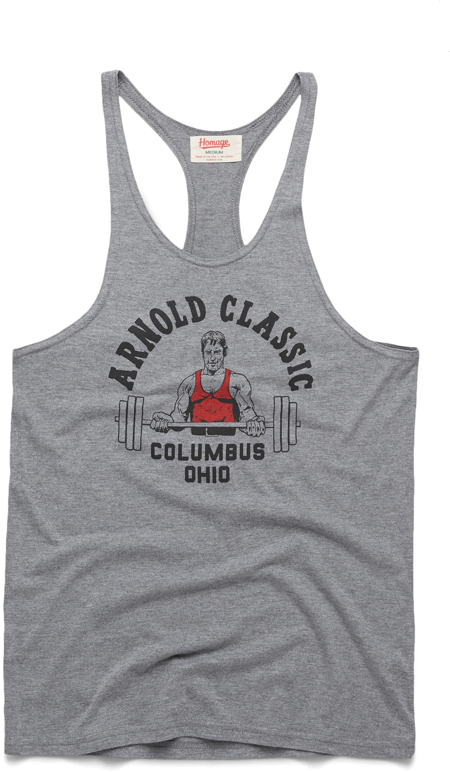 Arnold Classic Biceps Stringer Tank Schwarzenegger - Active Tank (2000x2000), Png Download