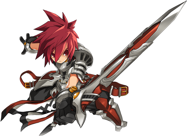 Elsword Lord Knight Transparent (800x566), Png Download