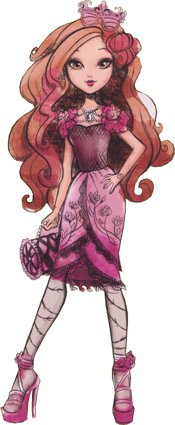 Briar Beauty Book Art Original - Briar Beauty Fan Art (628x1446), Png Download
