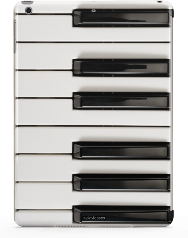 Piano Keys Case For Ipad Mini Fundas Ipad Mini, Estuche - Piano Keys Case - Ipad Air (600x800), Png Download