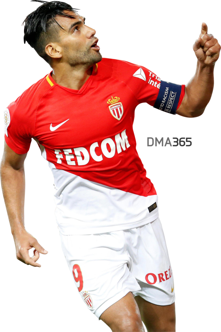 Falcao Png - Falcão Garcia Monaco Png (730x1094), Png Download
