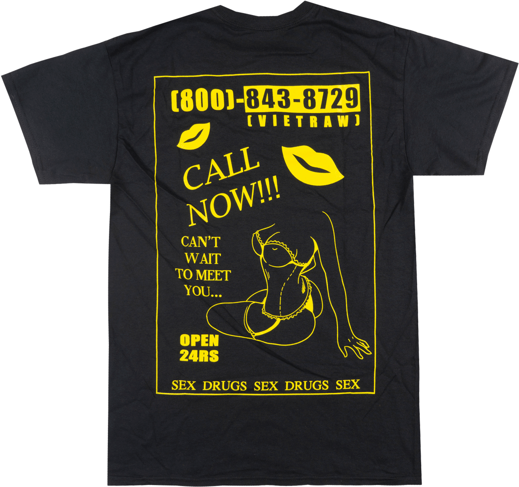 Call Now Tee - T-shirt (1075x1000), Png Download