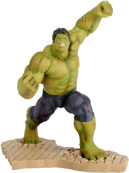Age Of Ultron Hulk Artfx Statue - Figurine (600x600), Png Download