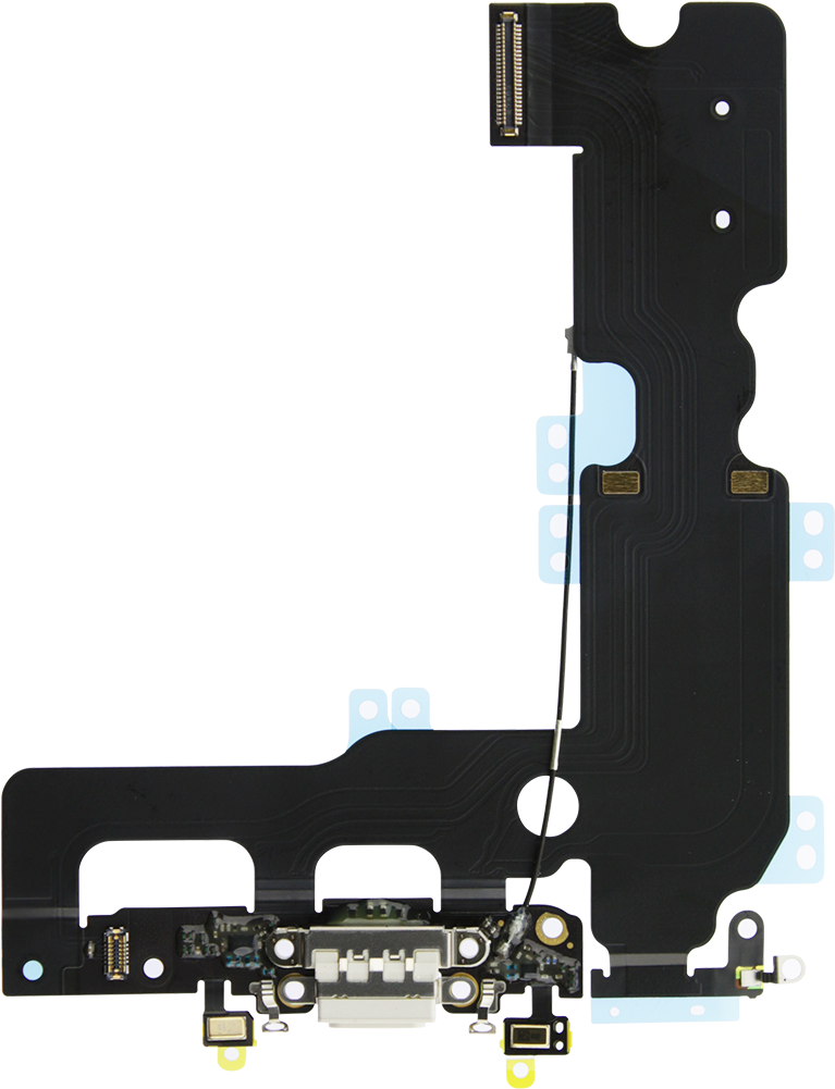 Iphone 7 Plus White Lightning Connector Assembly - Charging Connector Iphone 7 (1200x1200), Png Download
