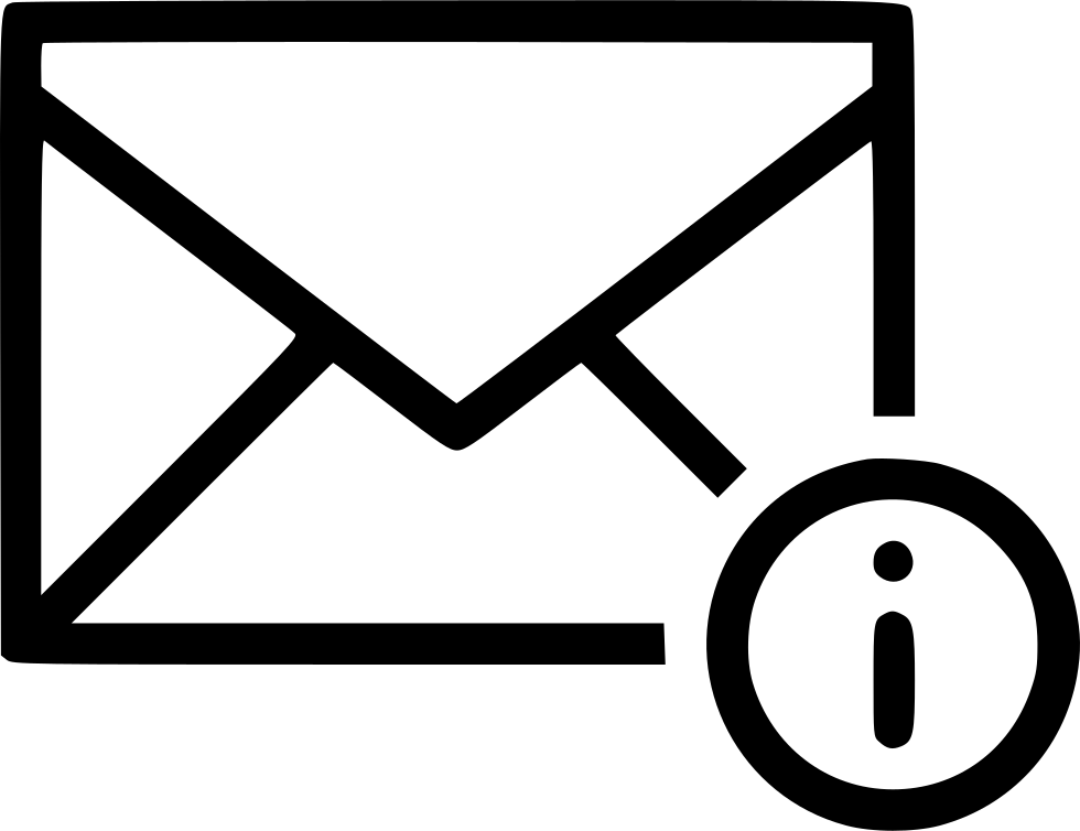 Envelope Detail Info Comments - Envelope Icon Png (980x754), Png Download