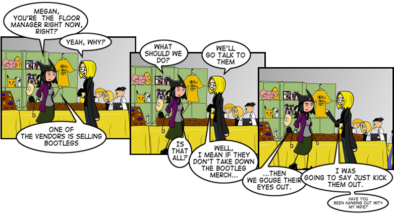 Megan, Sarah P, Stubble Guy - Comics (780x434), Png Download