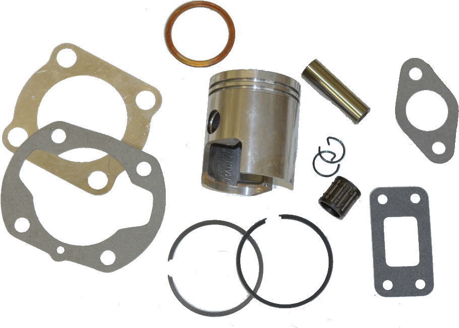 Model 94 Wombat Piston Assembly & Top End Rebuild Package - Piston (1000x662), Png Download