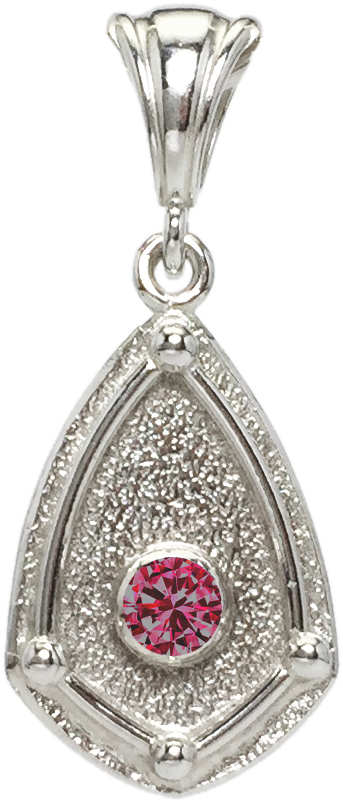 Shield Pendant With - Necklace (968x968), Png Download