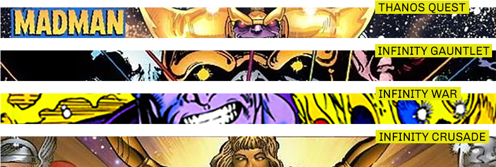 The Big, Purple Man In Question Is None Other Than - Comics (1000x355), Png Download