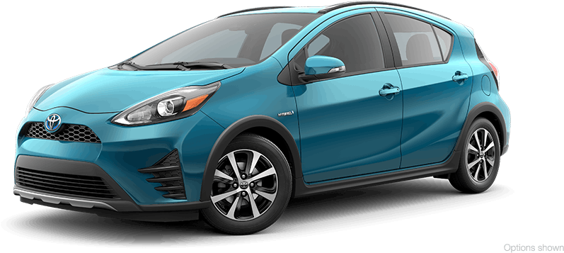 2018 Prius C Vs - Toyota Prius C 2019 (900x425), Png Download