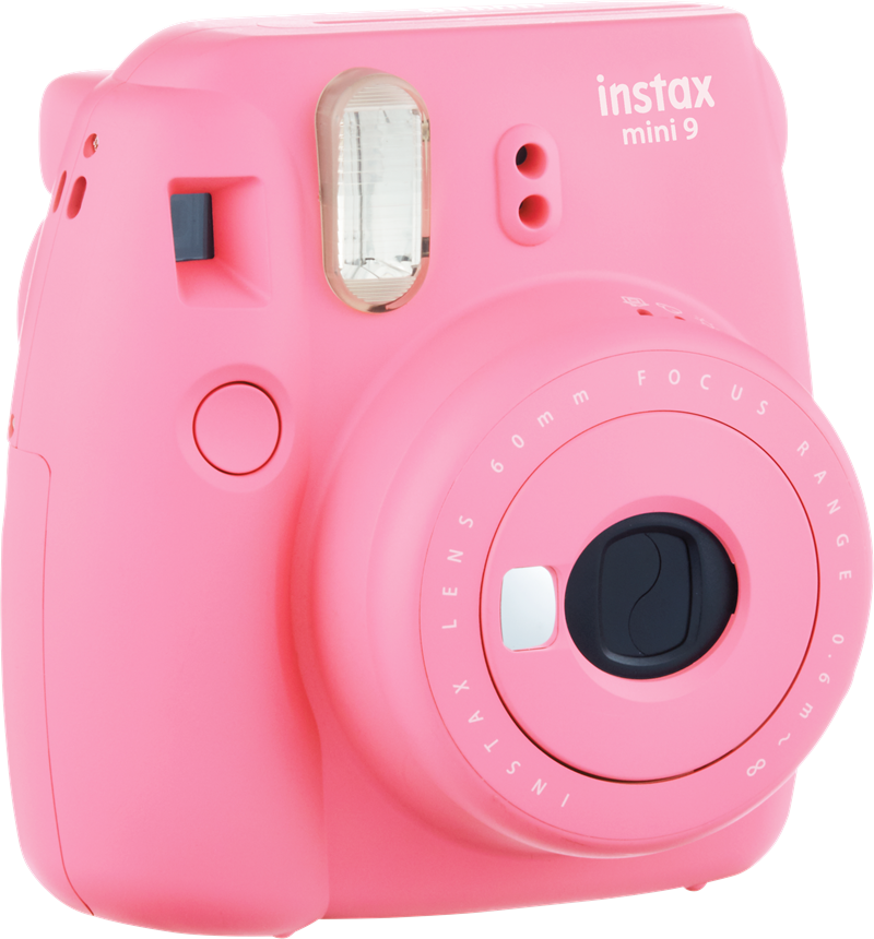 Fujifilm Instax Mini 9 Flamingo Pink - Mini 9 Instant Camera (800x860), Png Download
