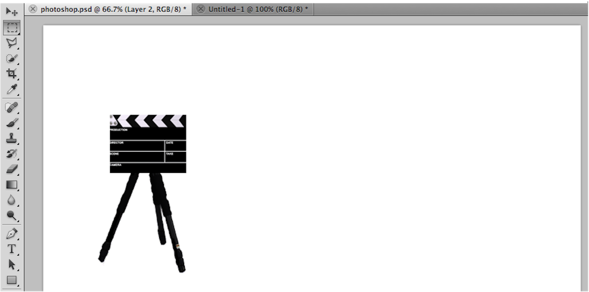 #3 - Clapperboard (2835x1772), Png Download