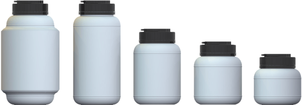 3d Render Jars - 3d Rendering (1063x371), Png Download