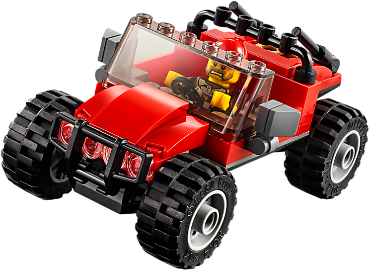 Image Of Lego- Dirt Road Pursuit - Lego City Dirt Road Pursuit Instructions Book 1 (800x600), Png Download