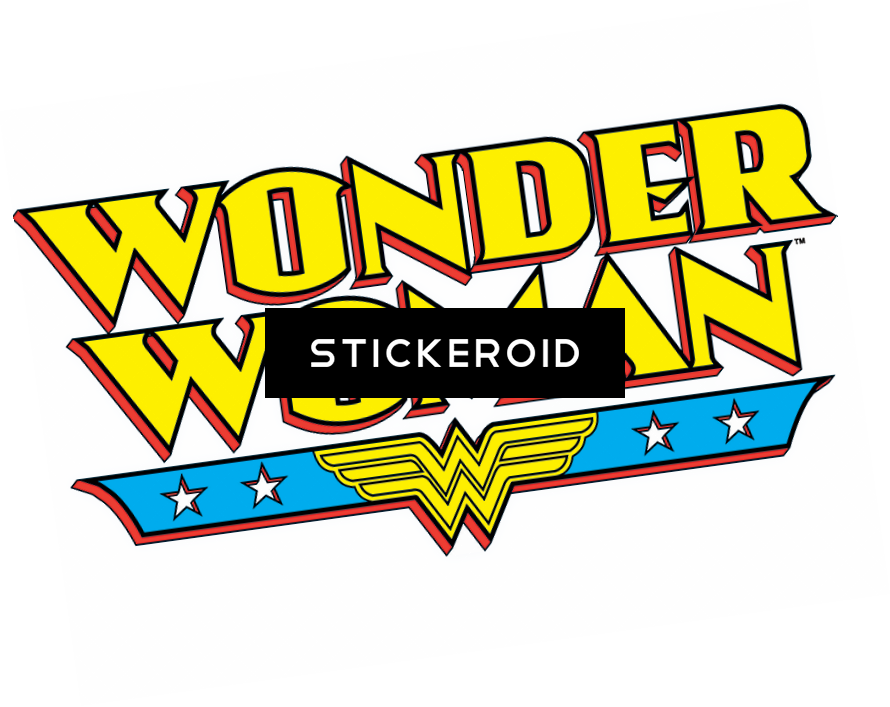 Wonder Woman - Art Print: Wonder Woman: Wonder Woman Logo, 24x16in. (890x707), Png Download