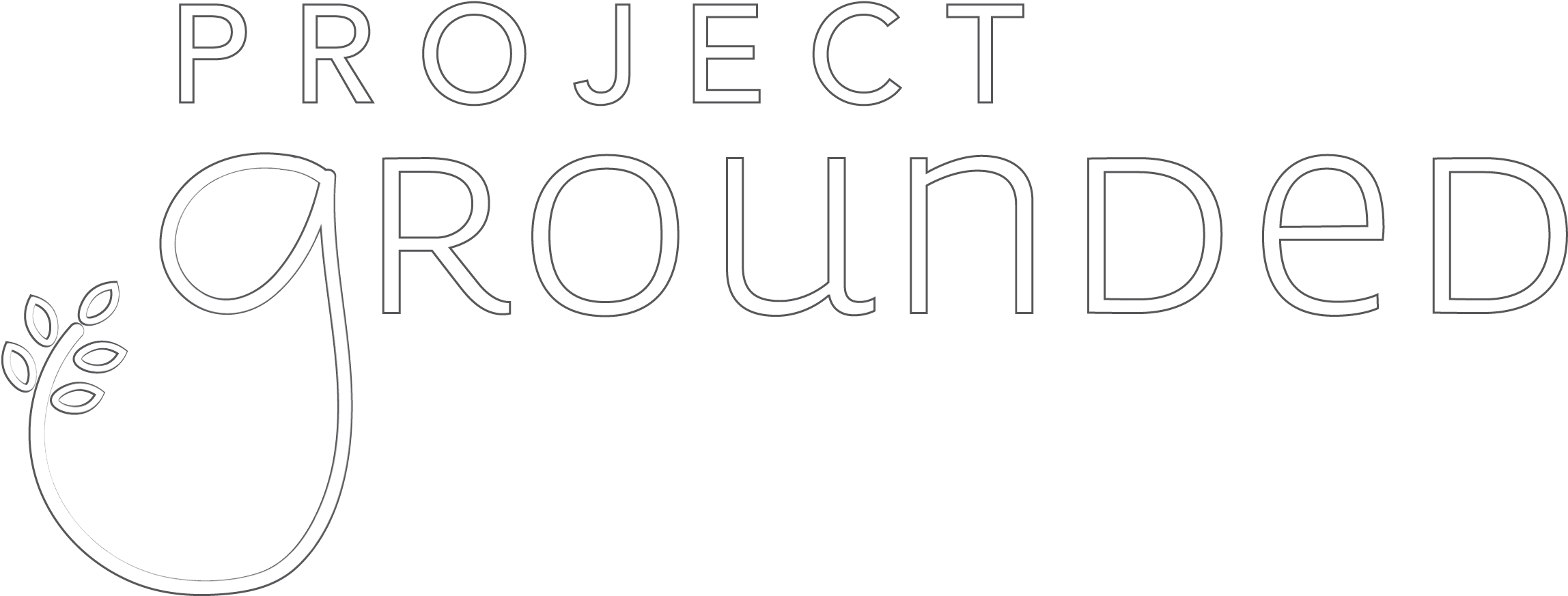 Project Grounded - Calligraphy (2305x1007), Png Download
