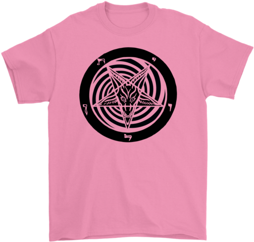 Baphomet Spiral - Thank You Next Shirt (600x600), Png Download