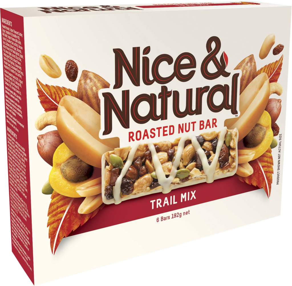 Nice & Natural Trail Mix - Nice And Natural Nut Bar (1024x1001), Png Download