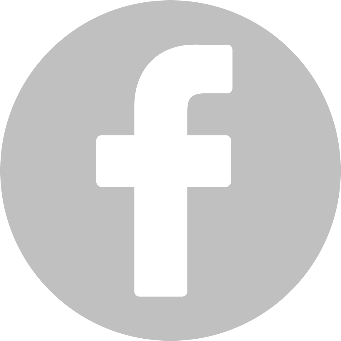 Logo Facebook Gris Png - Logo Facebook Login Png (1181x1181), Png Download