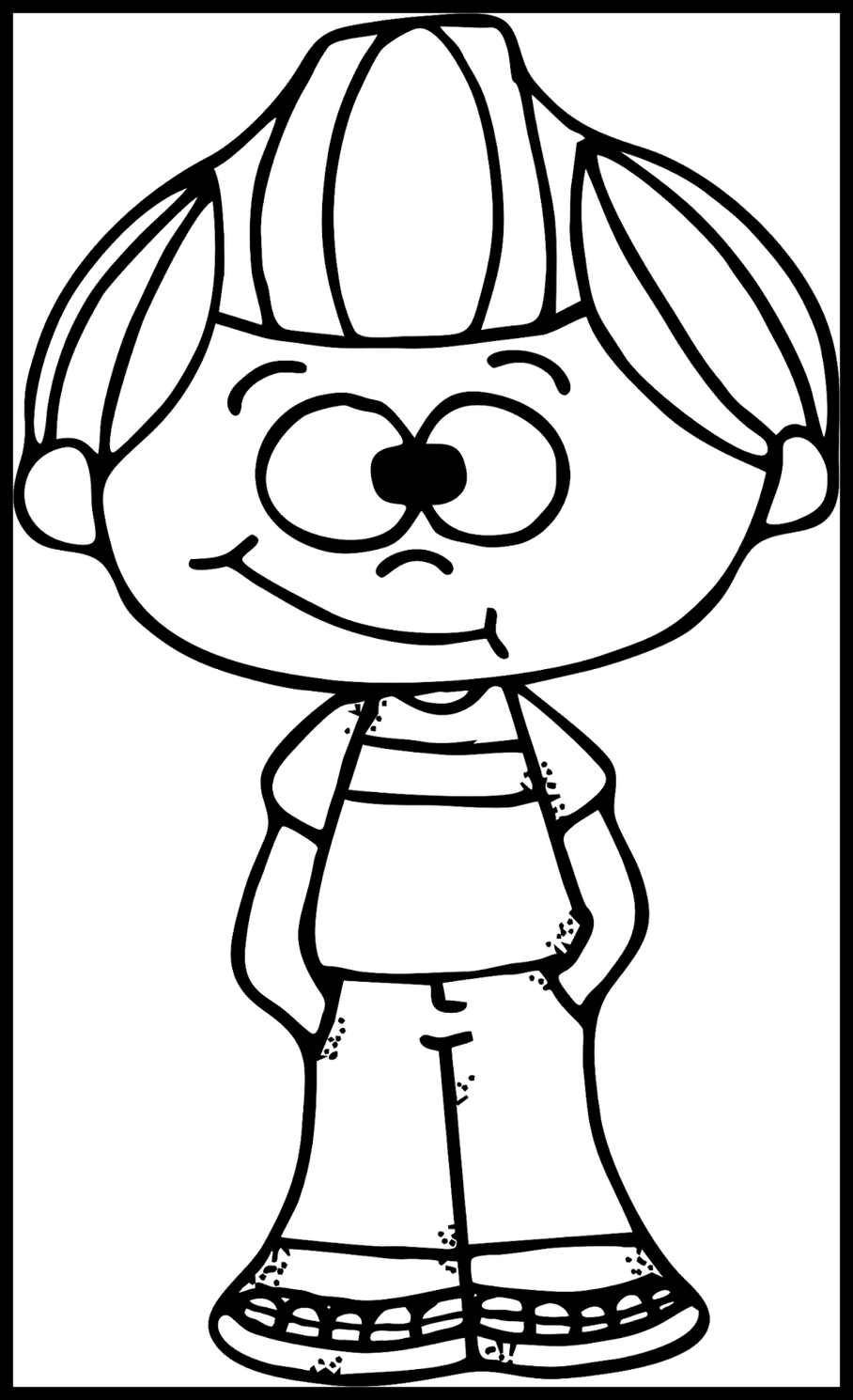 Astonishing Worksheetjunkie Cute Boy Clipart Bie Marcos - Cute Boy Clipart Png (908x1490), Png Download