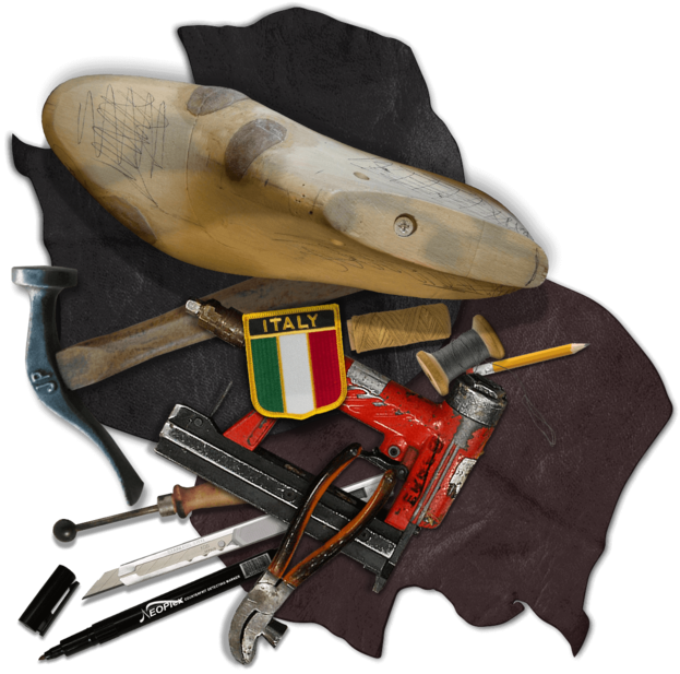 All Custom Shoes Are Handmade By Master Italian Craftsman - Tool Belts (623x617), Png Download