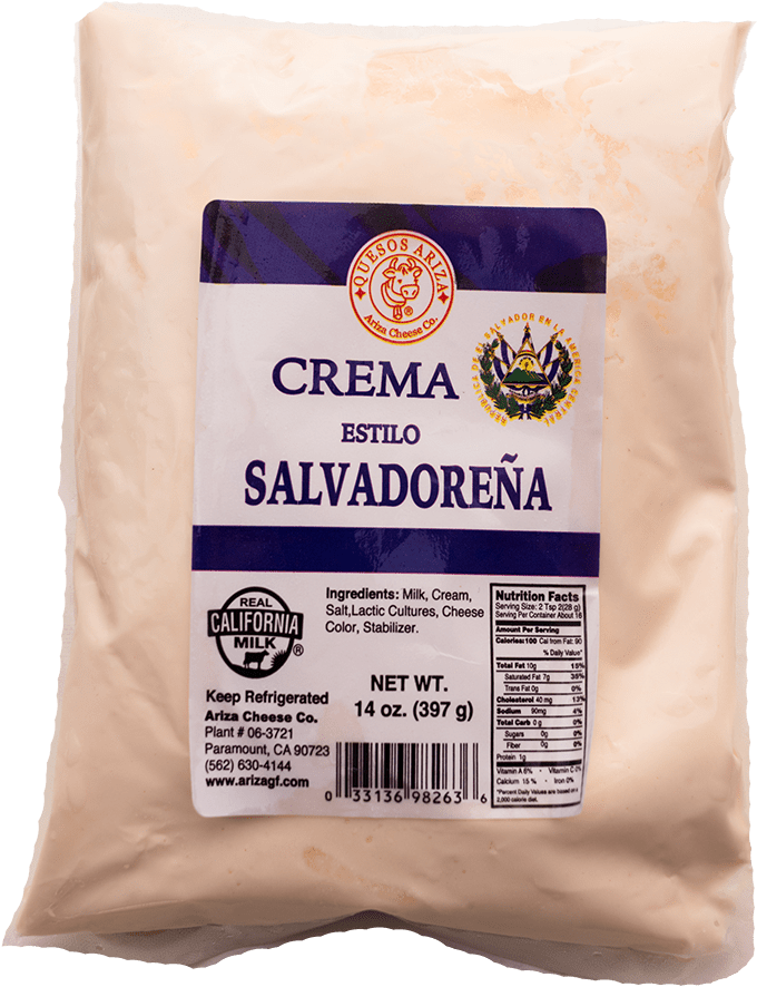 It Goes Great As A Topping For Pupusas, Grilled Corn, - Central American Crema (800x1199), Png Download