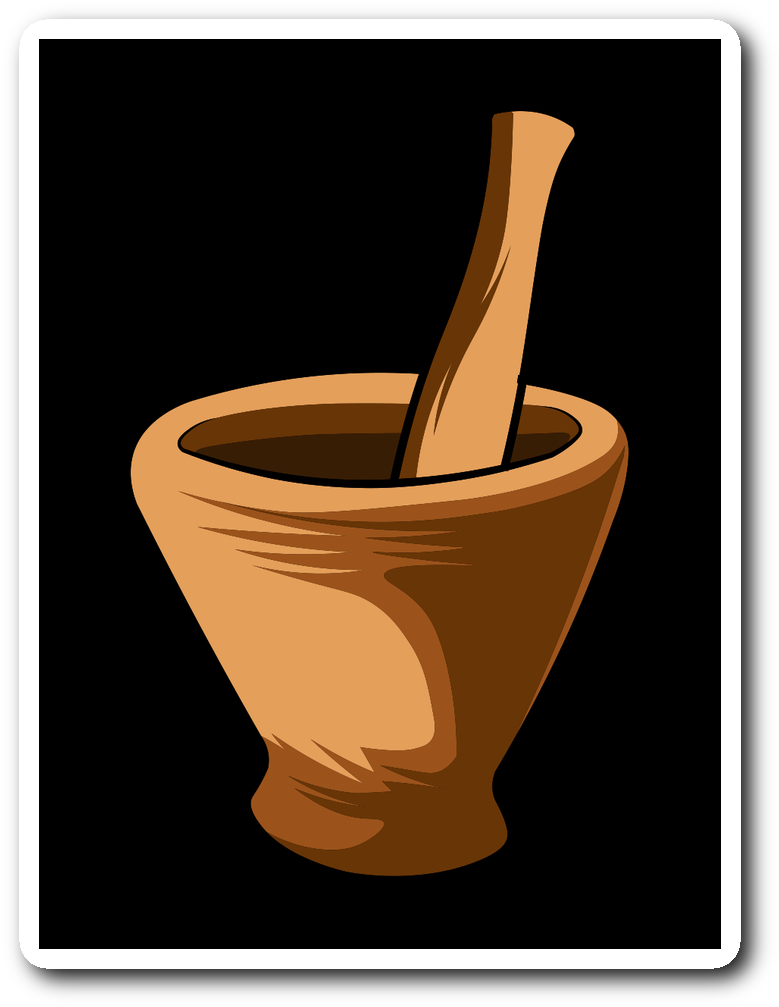 Kok And Sak Sticker - Food (1064x1064), Png Download