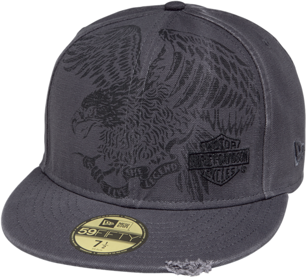 Men's Oversized Eagle 59fifty Cap - 59fifty (690x690), Png Download