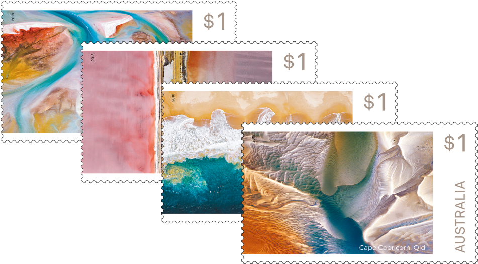 Set Of Stamps - Postage Stamp (970x545), Png Download