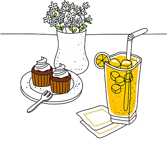 Picture Transparent Download Drink Drawing Iced Tea - Iced Tea Drawing Png (600x600), Png Download