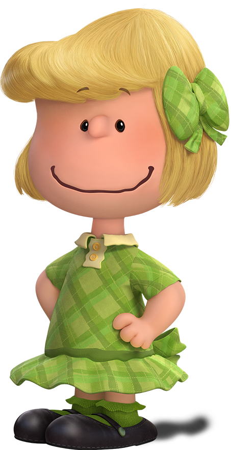 Learn About Violet Gray, Best Friend To Lucy And Patty, - Peanuts Movie Characters Frieda (453x883), Png Download