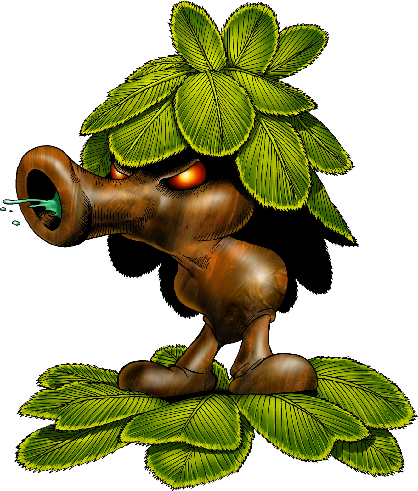 Parent Directory - Deku Scrub (1328x1560), Png Download
