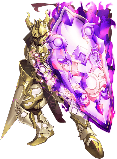 Gold Knight Duke Transparent - Gold Knight (480x640), Png Download