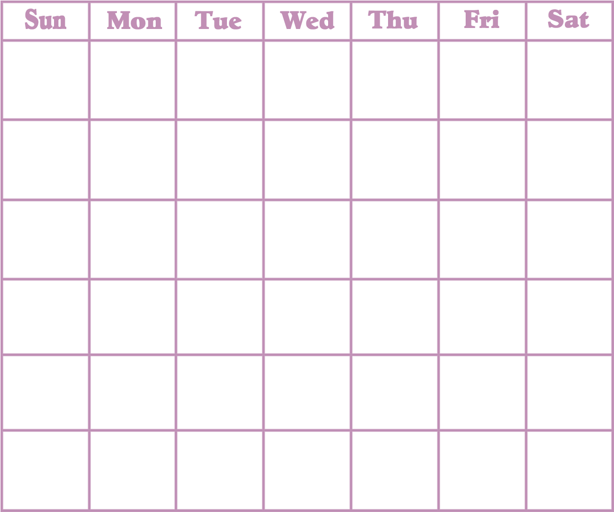 New 3 X 5 Index Card Template Large Size - Printable Blank Calendars For Preschool (1500x1500), Png Download