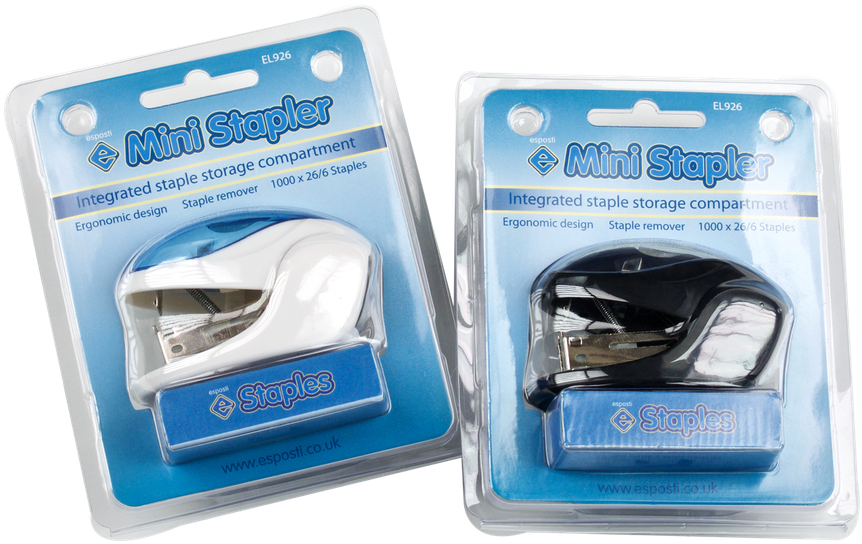 Esposti Mini Stapler And 1000 Staples (1000x1000), Png Download
