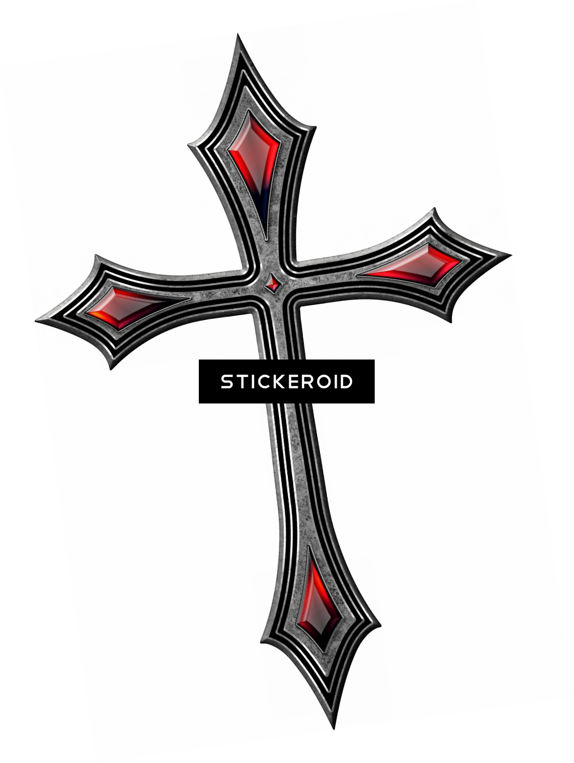 Gothic Pic Fantasy Christian Cross Full Size Png Download Seekpng