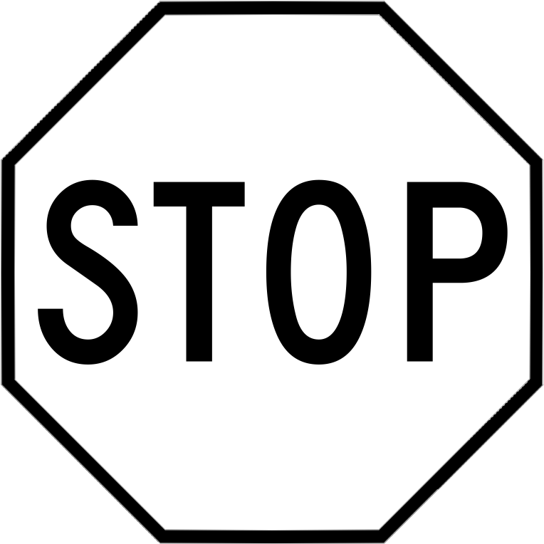 Stop Sign Clip Art - Stop Sign (800x790), Png Download