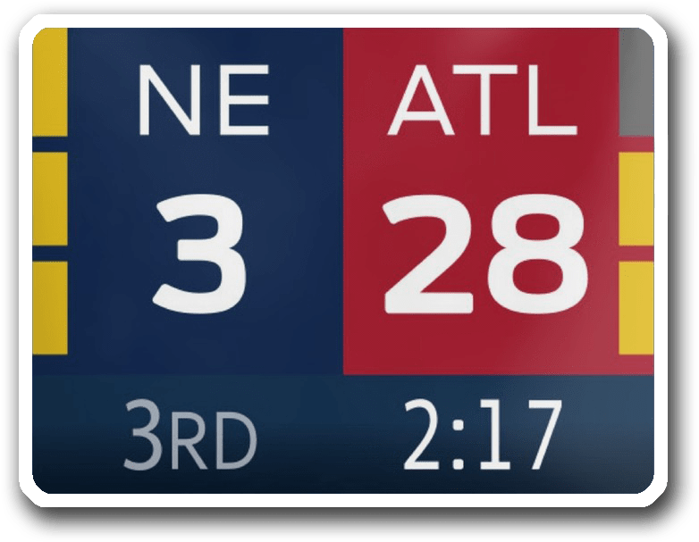 Falcons 28 3 Lead (1000x1000), Png Download
