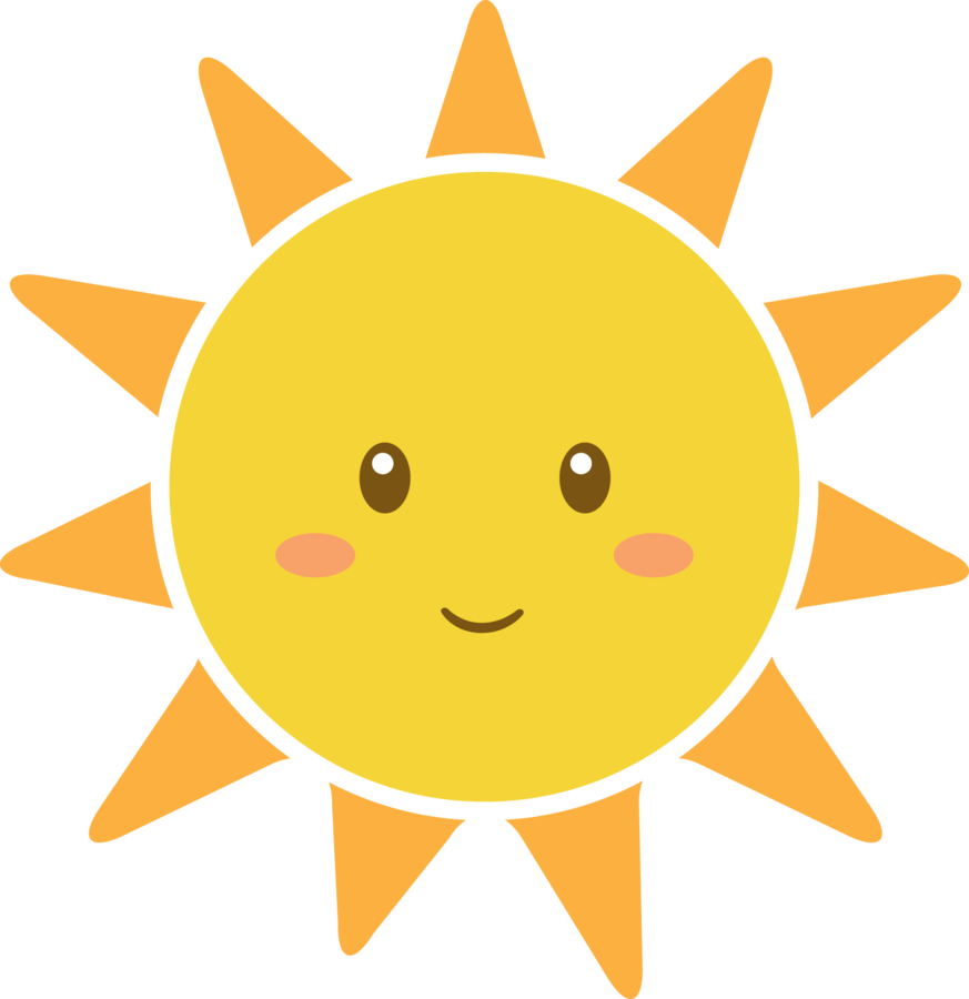 Minus Say Clip Art - Sol Chuva De Amor (873x900), Png Download