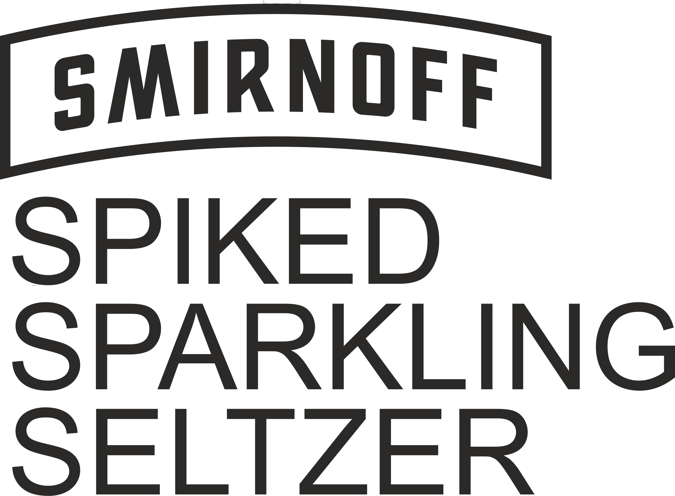 Special Thanks To All Of Our Generous Sponsors - Smirnoff Spiked Seltzer Logo (2188x1608), Png Download